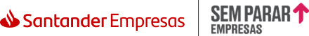 Logo Santander + Sem Parar